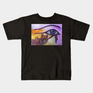 Through the Eye of the Fox Kids T-Shirt